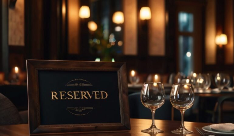Սեղանների Սմարթ Ամրագրում (Table Reservation)